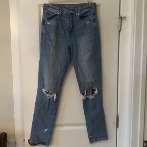 american eagle mom jeans